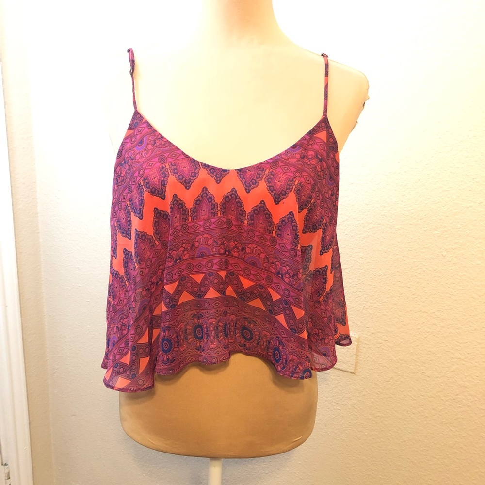 Show me your mumu Charlie crop top